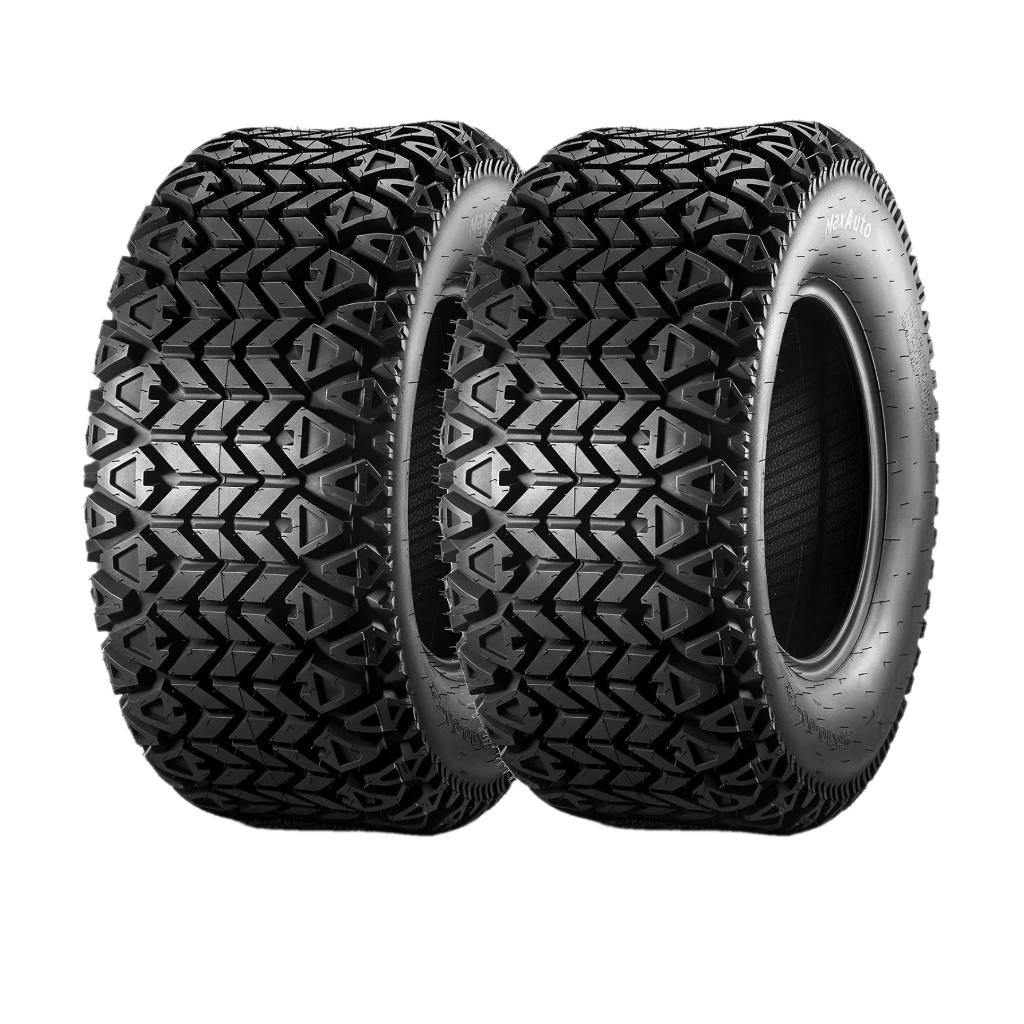 Four-piece steel-belted collection with 8-ply durability and scuff resistance.